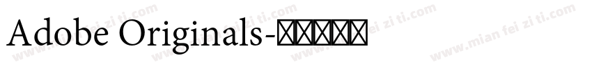 Adobe Originals字体转换